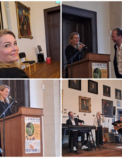 Grußworte der Stadt Nürtingen bei der Eröffnung der Ausstellung in Zerbst (Alexandra-Fischer-Herl)