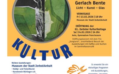 Kulturfesttage Zerbst 2026